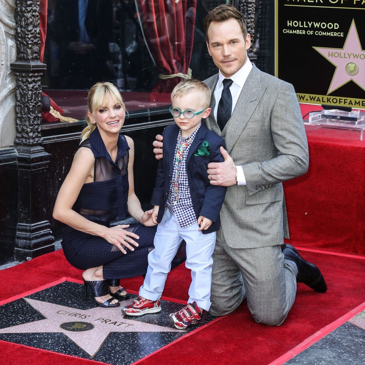 Chris Pratt s rodinou